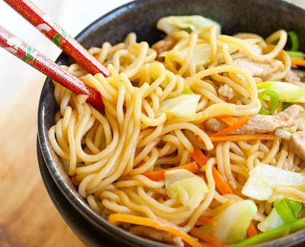 substitute for yakisoba noodles, Yakisoba noodles substitute
