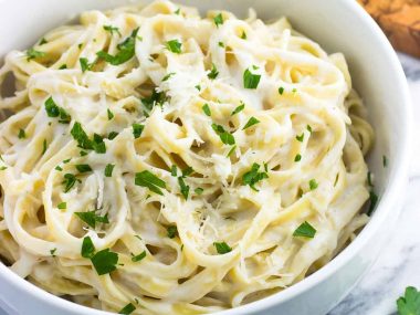 homemade alfredo sauce recipe