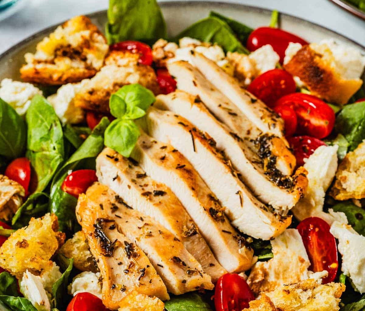 Caprese Salad with Chicken recipe