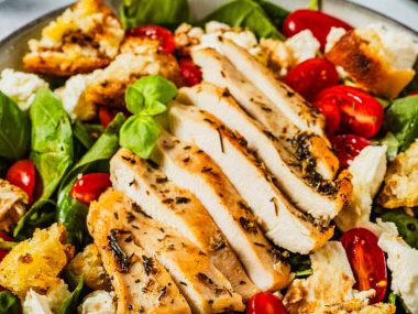 Caprese Salad with Chicken recipe
